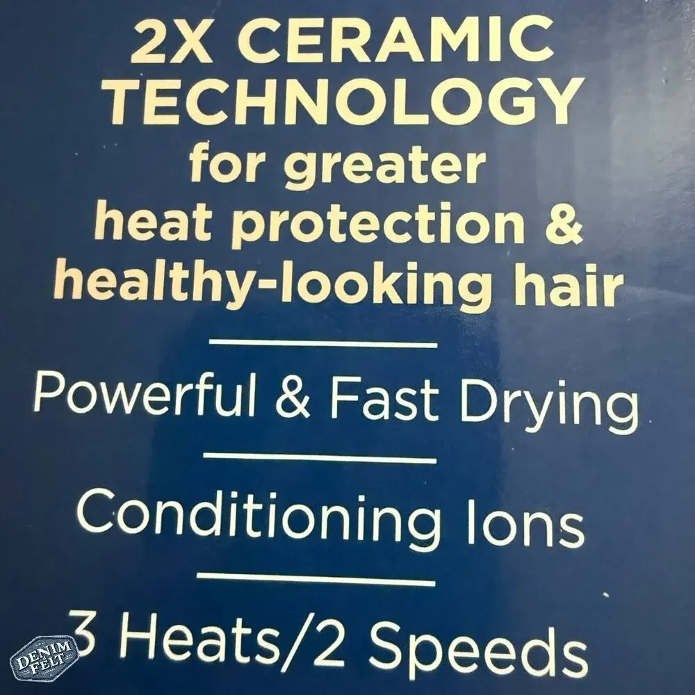 Conair Double Ceramic Technology Hair Dryer, Includes‎ Concentrator | NEW!!